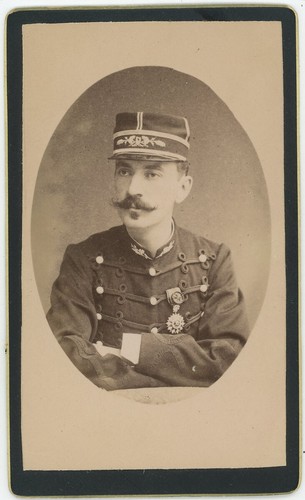 Cdv 1890 militaire à - militaire,