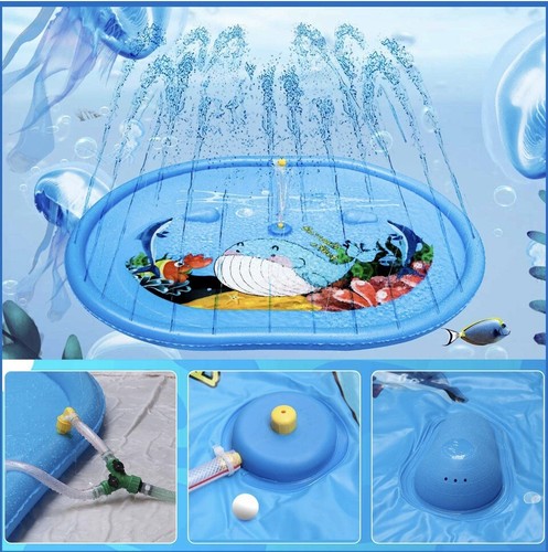 Sprinkler pool splash pad - pool,