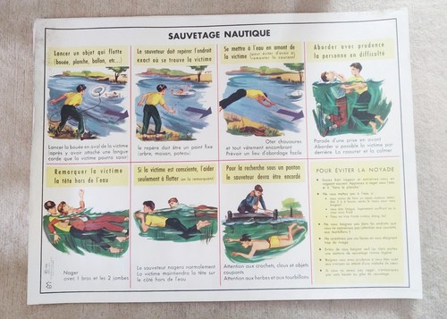 Années affiche scolaire - 60.,