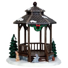 Lemax Hiver Gazebo Code 43084 Village Crèche Nordique Noël