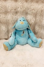 Peluche chien douglas bleu - peluche,