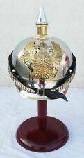 Ancien insigne allemand Fr Pickelhaube acier et laiton casque militaire...