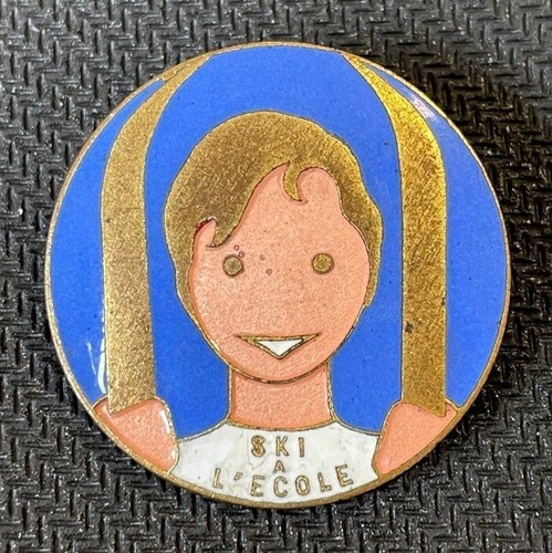 Rarissime broche insigne ski - broche,