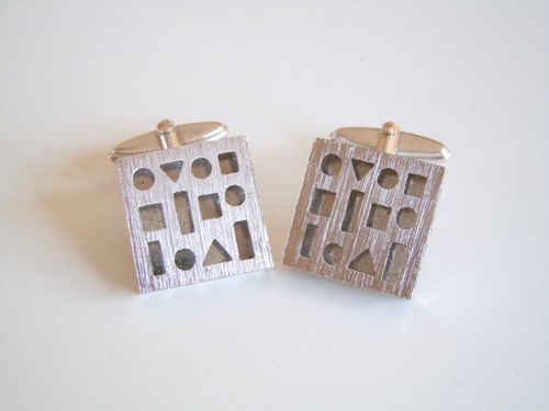 Vintage boutons manchette - boutons,
