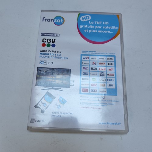 Module fransat cgv 1 3 - ✅module, ci