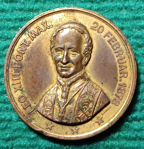 Medaille bronze leo xiii - medaille,