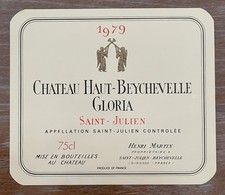 Étiquette Château Haut