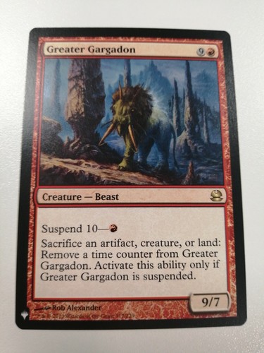 Greater gargadon - greater,