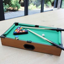 Minibillard-Set File Boules Craie 50x30, 5cm Mini-Billard Jeu de Table