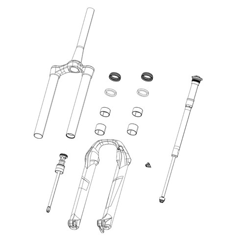 Rockshox spare front - rockshox,