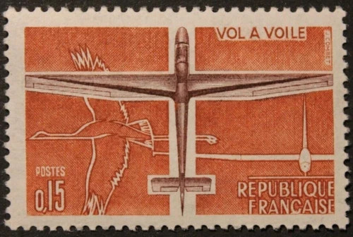 Timbre france vol - vol, à