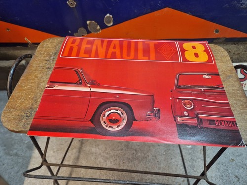 Feuillet renault r8 - renault, r