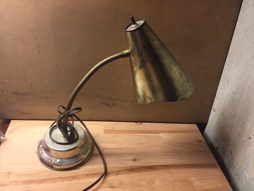 Mid century desk gooseneck - mid,