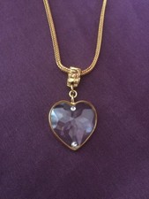 Collier Haute Couture Sublime Coeur defilé xavier Loubens  - BrocA20