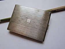 Ancien Etui Boite a Cigarettes - En Métal argenté WMF