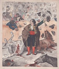 Torero Caricature De Taureau