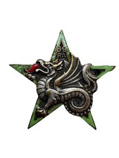 Insigne Militaire 69ème RA. 2ème Version Par Drago Paris. Dos Lisse