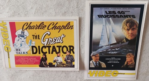 Mini fiches cine films - mini, /