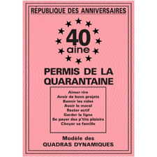 Permis de la 40 aine -