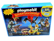 Playmobil 5493 Calendrier de l'Avent Dragon's Treasure Battle Christmas Neuf ...