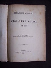 Beiträge zur geschichte der preussischen kavallerie seit 1808