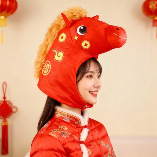 Chapeau peluche forme - en,