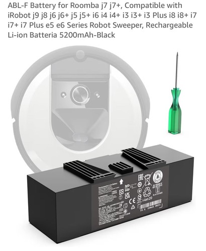 Irobot roomba battery 5200mah - battery,