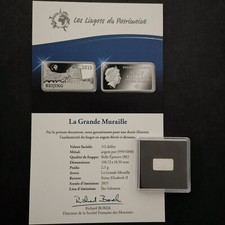 LINGOT 2.5g ARGENT 999‰ BE /