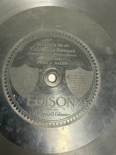 Fred bacon edison rare - -,