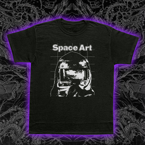 Space art shirt - art, french