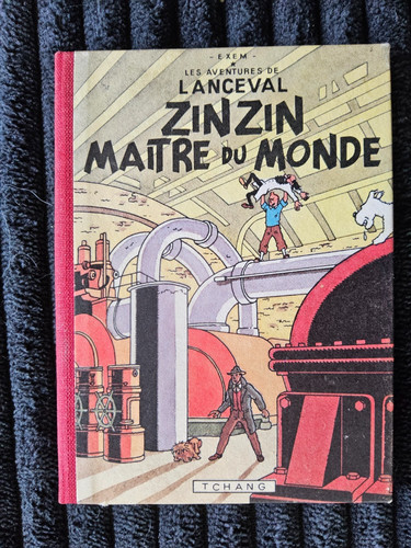 Tintin lanceval zinzin - tintin,