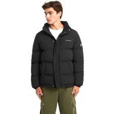 Guess Veste GJ Longue Puffer Homme Garçon Doudoune Noire