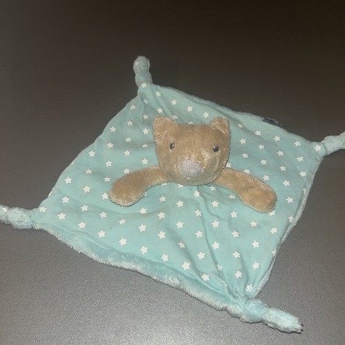 Doudou plat renard loup marron