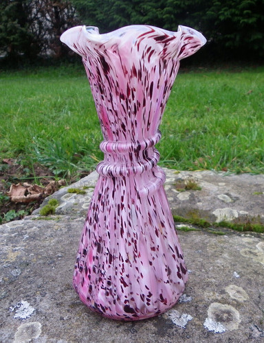 Clichy vase en verre - clichy,
