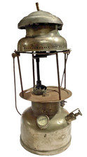Ancienne lanterne à huile de collection en laiton Hasag Pressure, fabriquée e...