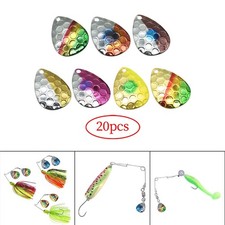 20 pièces  lame appât Kit accessoires truite pêche leurre faisant outil