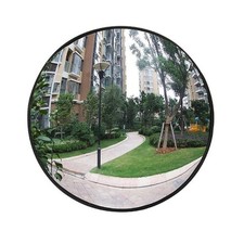 Miroir Convexe Réglable 130 Degrés Miroir de Sécurité pour Garages et Espace