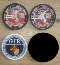 ECUSSON rondache collection Douanes GIR Groupe d'Intervention Régional vendus à