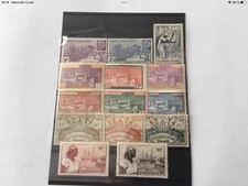 Timbres .Guadeloupe 14 Timbres