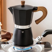 Cafetière à expresso pour cuisinière 6 tasses à moka – Percolateur à café cub...