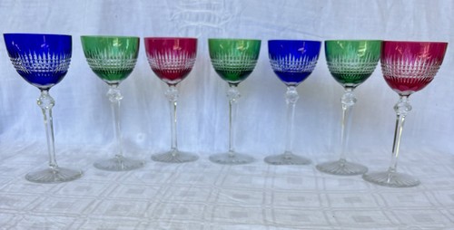 Verres pied cristal de - verres,