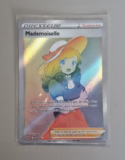 CARTE POKEMON SOUS SLEEVE NEUVE - MADEMOISELLE 208/196