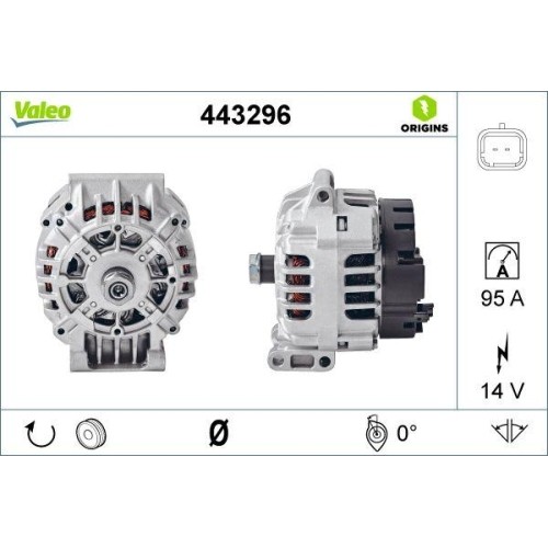 Alternateur valeo 443296 - valeo,