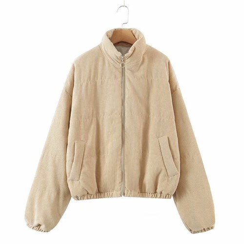 Femmes velours doudoune veste - velours,