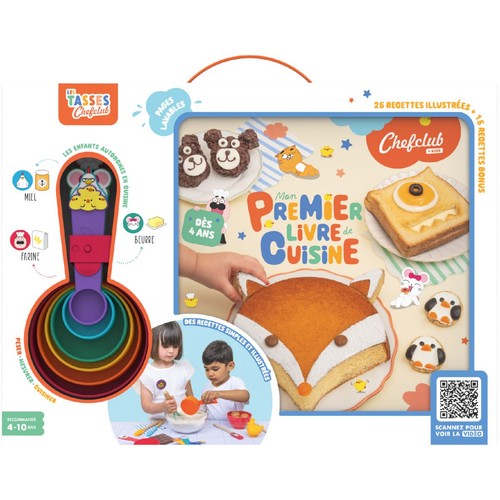 Coffret cuisine chefclub kids - coffret,
