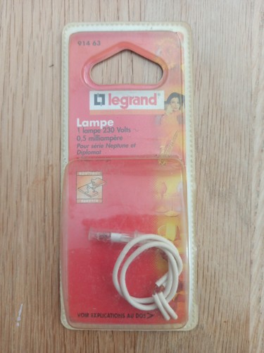 Lampe temoin orange - 230, volts