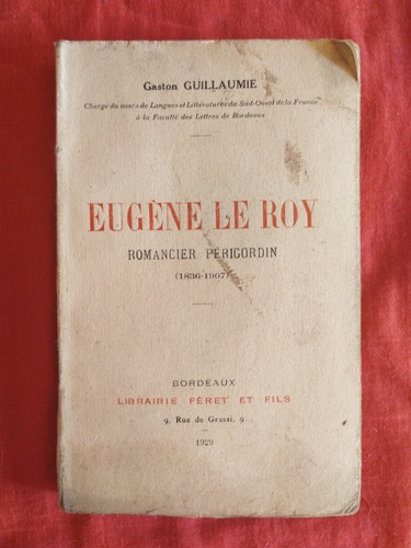 Eugène roy romancier - eugène,