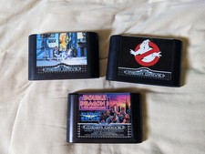 Shinobi shadow dancer sega megadrive Ghostbusters double dragon 3 pal