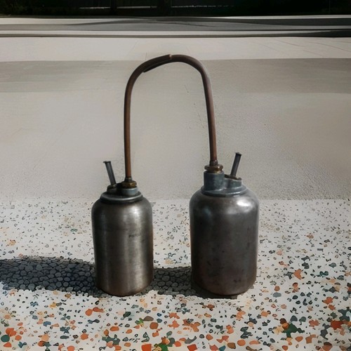 Burette huile ancienne bib - 2,