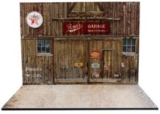 Diorama Ron's Garage - 1/18ème - Milena Rose - Réf. 18-2-F-F-004